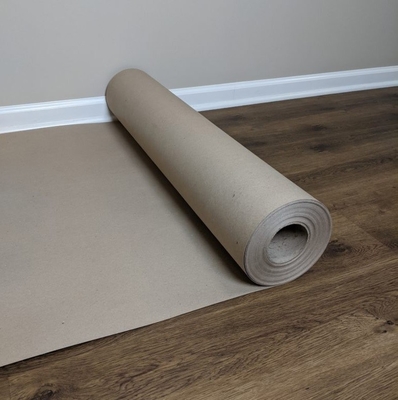 Tear Puncture Resistant Temporary Floor Protection Paper Slip Resistant 0.9mm